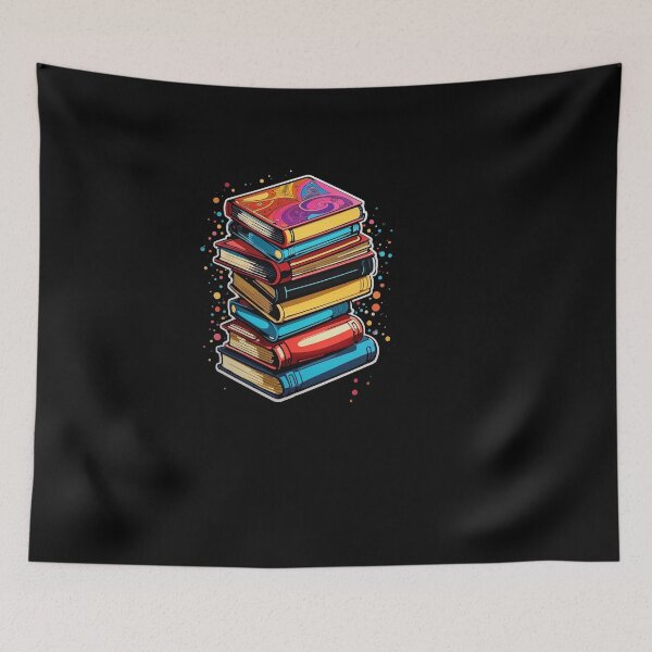 Item preview, Book Aesthetic, Set of Colorful Books  designed and sold by Desfix.