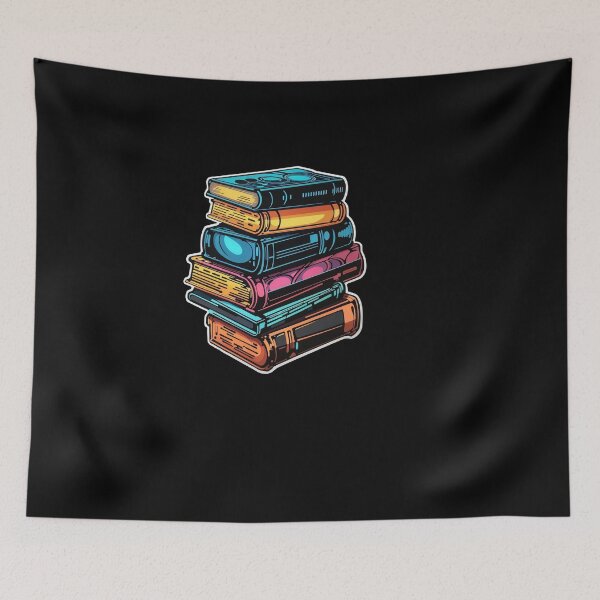 Item preview, Book Aesthetic, Set of Colorful Books  designed and sold by Desfix.