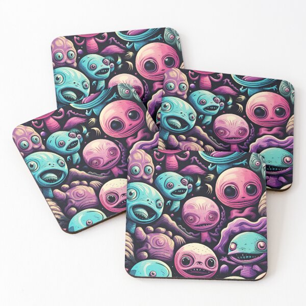 Item preview, alienlove 78 good mood lucky funny skull designed and sold by alienlove-8.