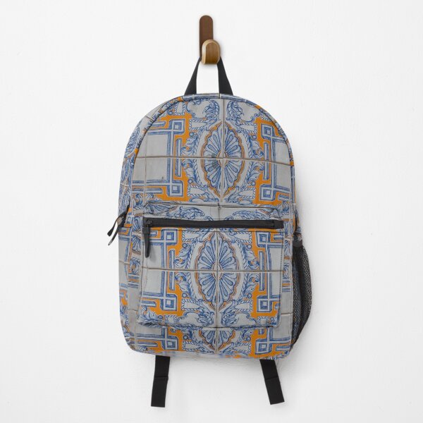 Item preview, Alfama Lisbon Wall Art Portuguese Mosaic Blue designed and sold by PhotosByVille.