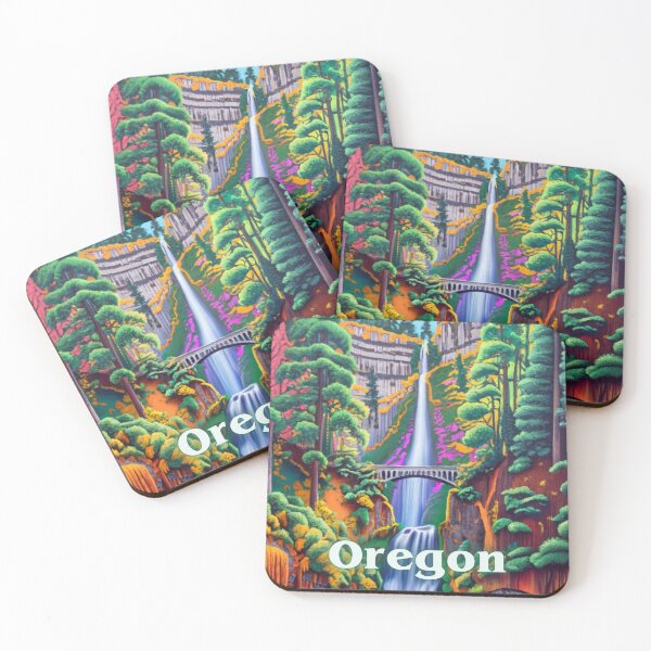 Item preview, Multnomah Falls Oregon designed and sold by OregonsOwn.