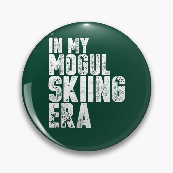 Item preview, In My Mogul Skiing Era Funny Skier Quote designed and sold by SharpThreadZ.