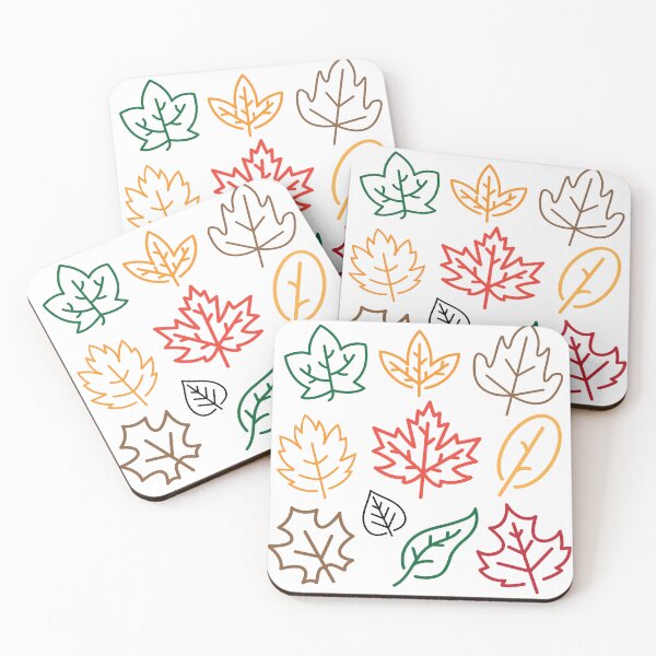 Item preview, Colorful Leaves I designed and sold by CushyNest.