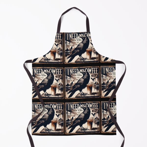 Item preview, Cawfee Crow Coffee Caffeine New York designed and sold by ElLocoMus.
