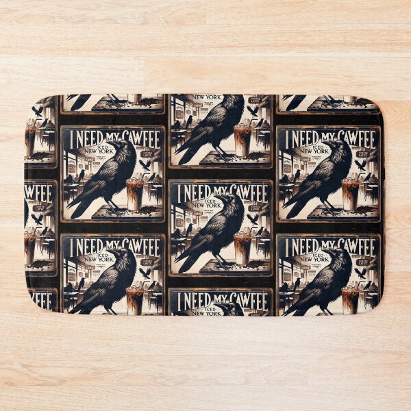 Item preview, Cawfee Crow Coffee Caffeine New York  designed and sold by ElLocoMus.