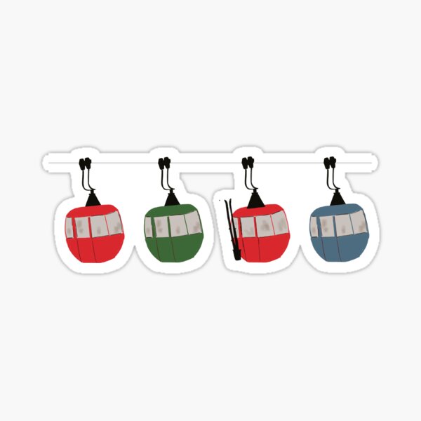 Item preview, Retro Ski Lift Gondola designed and sold by pink-cowboy.