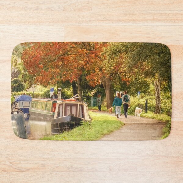 Item preview, Golden Autumn along the Kennet & Avon Canal in Bath designed and sold by Rowena Ko.