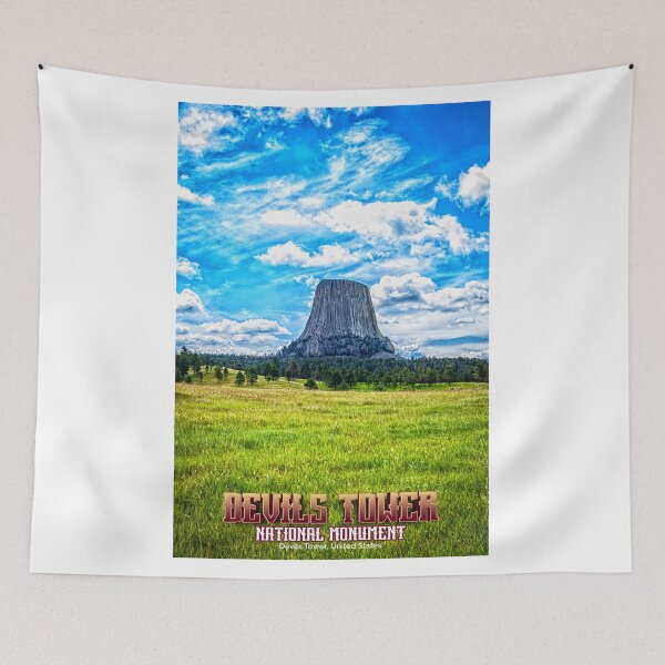 Item preview, Devils Tower National Monument Wyoming designed and sold by GestaltImagery.