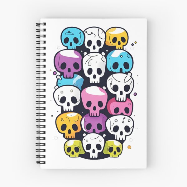 Item preview, alienlove 82 good mood lucky funny skull designed and sold by alienlove-8.