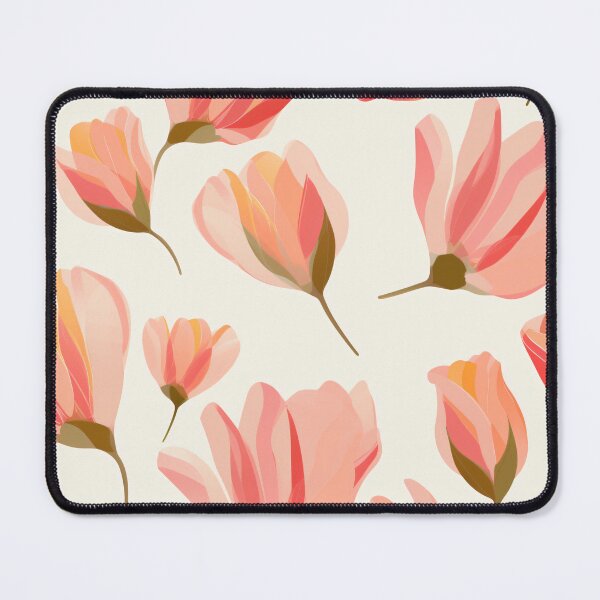 Item preview,  Tulip garden with a winding path, a peaceful retreat. designed and sold by StrawberryJolly.