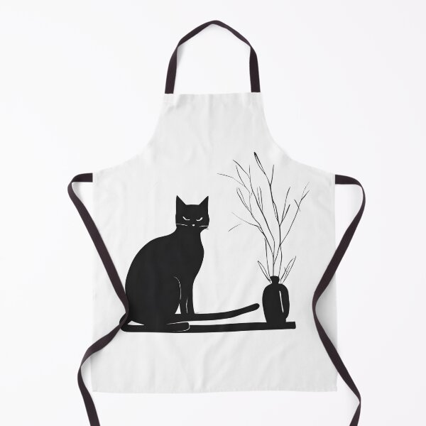 Item preview, Black Cat Illustration designed and sold by Catophile.