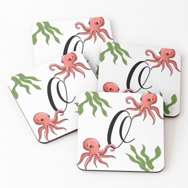 Item preview,  The Letter "O" With Octopus And Seaweed. designed and sold by LisaDesigns323.