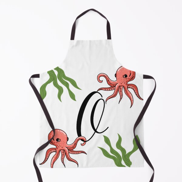 Item preview, The Letter "O" With Octopus And Seaweed. designed and sold by LisaDesigns323.
