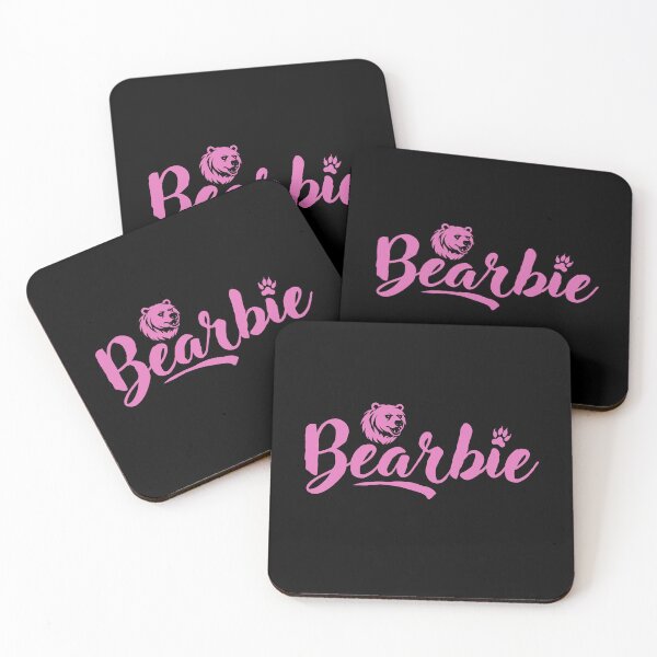 Item preview, Bearbie gay pride pink bear silhouette designed and sold by portrait4you.