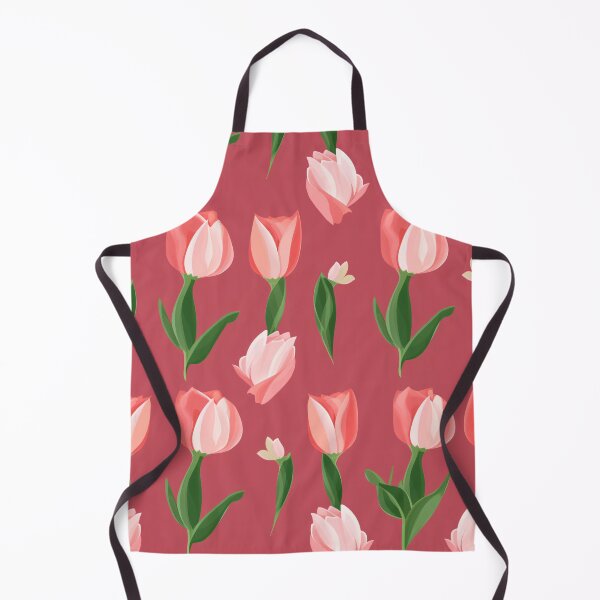 Item preview, Tulip bouquet in a vintage vase, an elegant arrangement. designed and sold by StrawberryJolly.