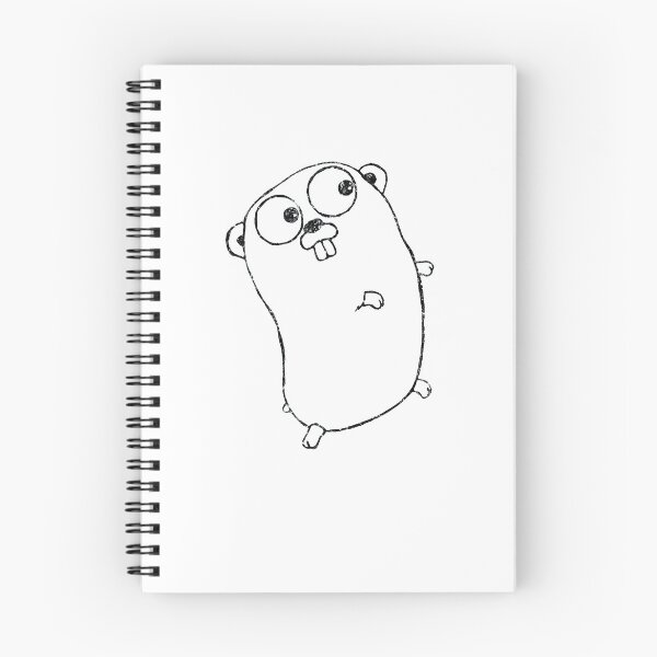 Item preview, Go Programming Language Grunge Logo Gopher T-Shirt designed and sold by Rainwater Merch.