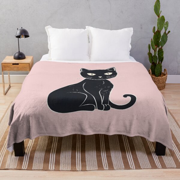 Item preview, Black Cat cartoon designed and sold by Catophile.