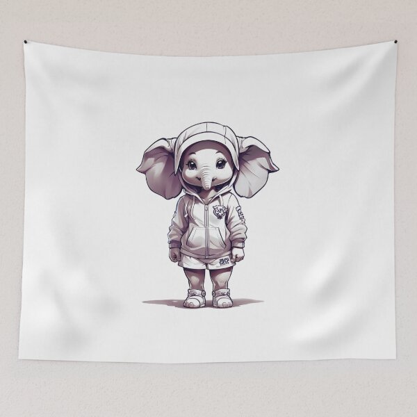 Item preview, Endangered Animals, Elephant: Katie designed and sold by KnoClothingCo.