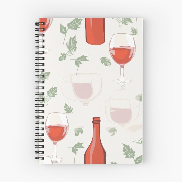 Item preview, Red wine and a bottle, the perfect pair for relaxation. designed and sold by StrawberryJolly.