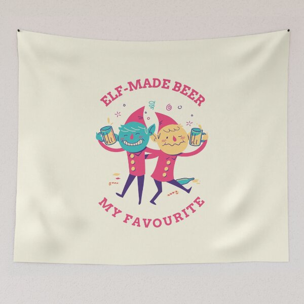 Item preview, Elf-Made Beer My Favourite designed and sold by pixelplaza.