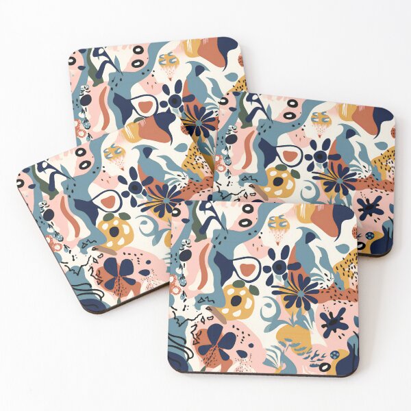 Item preview, Abstract Flowers designed and sold by Hashola Designs.