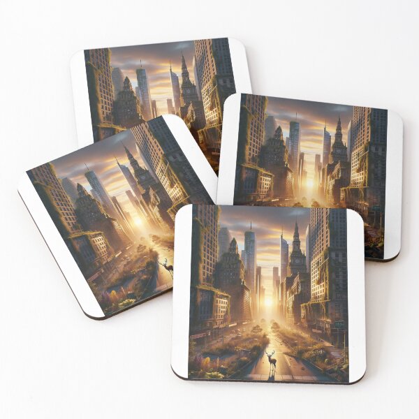 Item preview, Deer's Dawn in Deserted NYC designed and sold by State  Of Calamity.