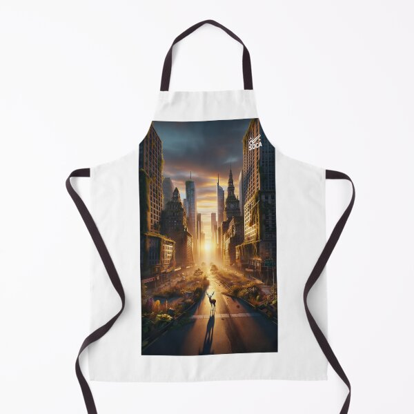 Item preview, Deer's Dawn in Deserted NYC designed and sold by State Of Calamity.