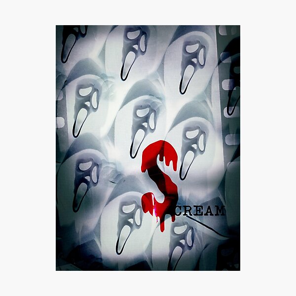 Item preview, Scream film graphic designed and sold by Nottheoffical1.