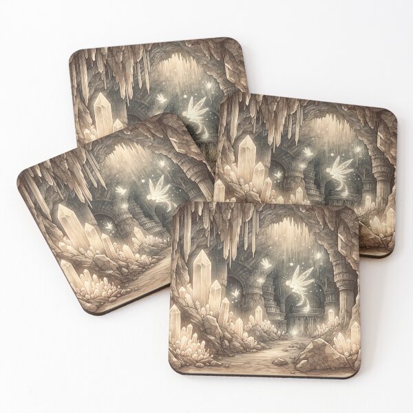 Item preview, Fairy Glow in the Crystal Hideaway designed and sold by PictorialWhimsy.