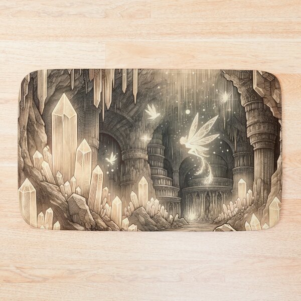 Item preview, Fairy Glow in the Crystal Hideaway designed and sold by PictorialWhimsy.