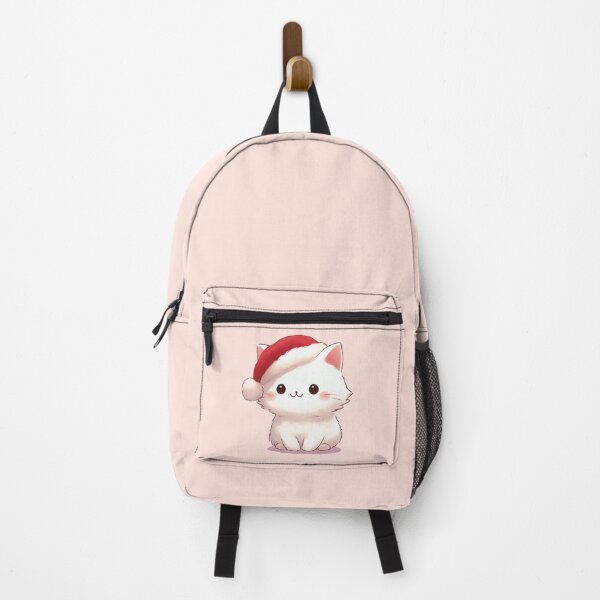 Item preview, Cute Christmas White Kitty designed and sold by KAI-Studio.