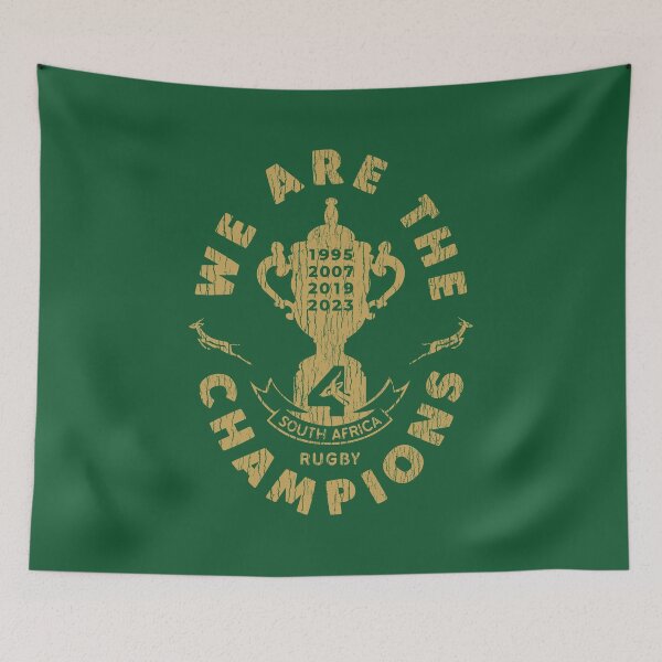Item preview, Simply Saffa - We Are The Champions 2023 - Springbok Rugby - Gold designed and sold by Simply Saffa.