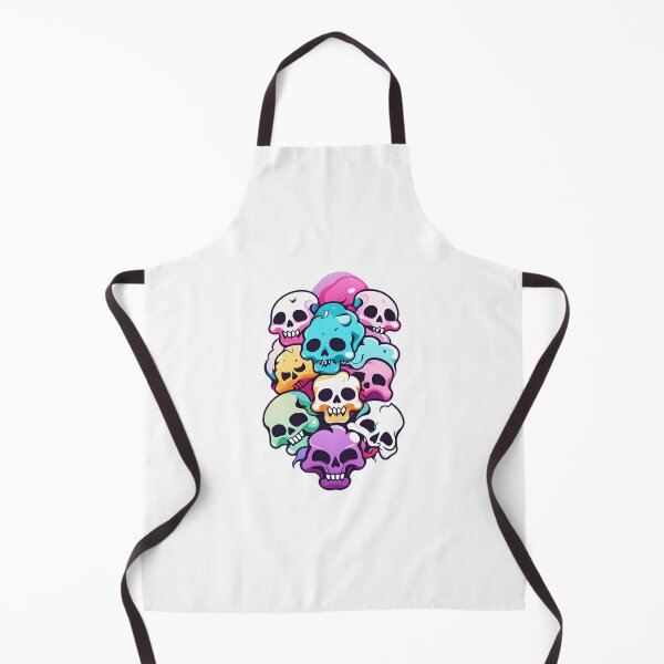 Item preview, alienlove 87 good mood lucky funny skull designed and sold by alienlove-8.
