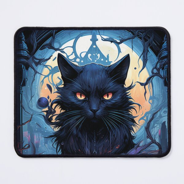 Item preview, Mystic Moonlit Feline designed and sold by Spooky111Realm.