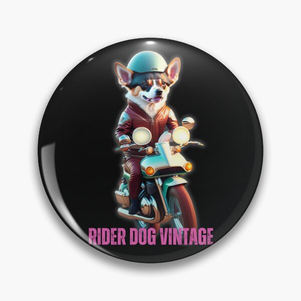 Item preview, Chihuahua Rider Vintage Motorcycle Part 3 designed and sold by noomnoi.