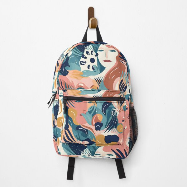 Item preview, Abstract Flowers and Faces designed and sold by Hashola Designs.