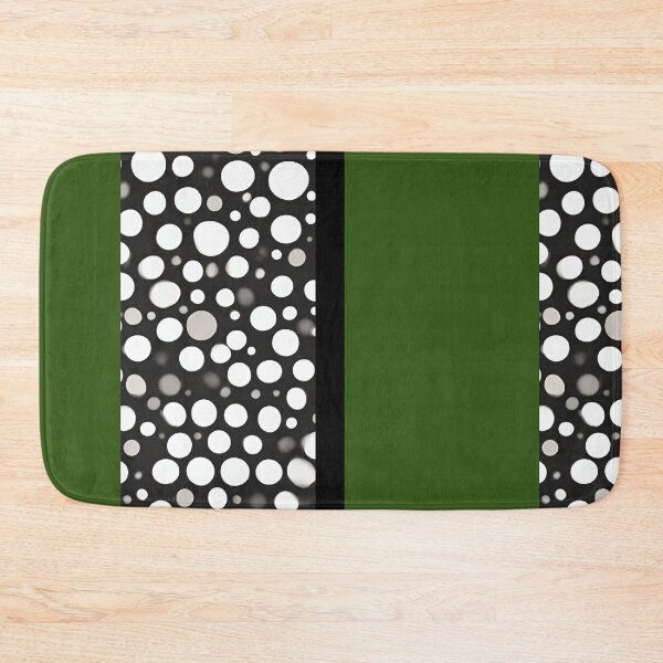 Item preview, Raindrops I Forest Green designed and sold by CushyNest.
