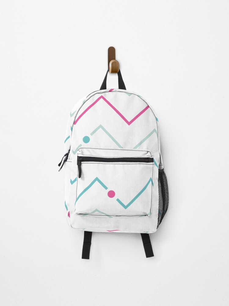 Thumbnail 1 of 3, Backpack, Triangular pattern designed and sold by moderncolor.