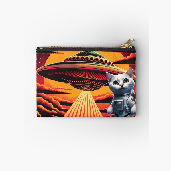 Item preview, Cat Ufo Selfie, Cat Selfie With Flying Saucer Funny Cat designed and sold by Mayalogo.