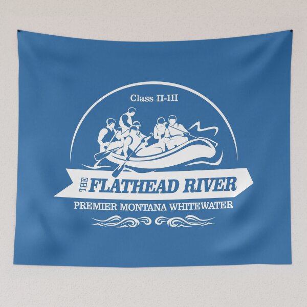Item preview, Flathead River (WR) designed and sold by curranmorgan.