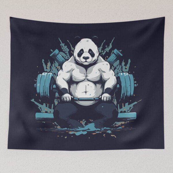 Item preview, Bodybuilding Panda designed and sold by Amir Faysal.