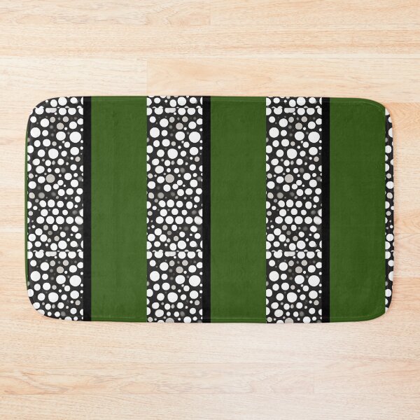 Item preview, Raindrops I Forest Green designed and sold by CushyNest.