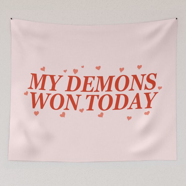 Item preview, my demons won today designed and sold by sagegreenmoon.