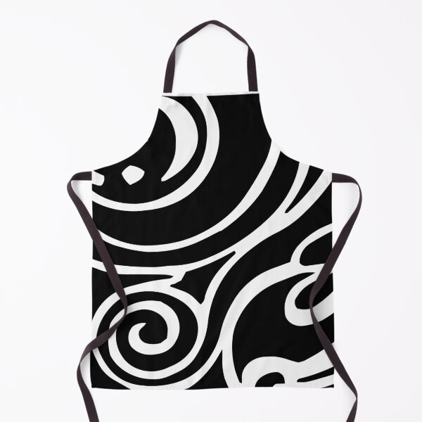 Item preview, Maori swirl Tattoo. Tribal Wavy element. Black and white by Mill2023 designed and sold by Mill2023.