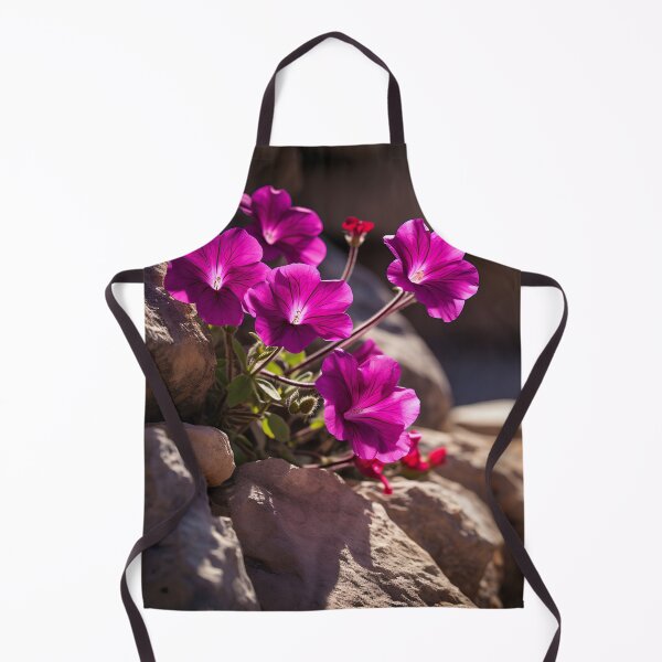 Item preview, stone wall flowers art print designed and sold by dcrc.