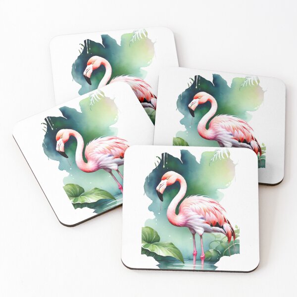 Item preview, sweet flamingo in vines designed and sold by Karaz's Animal Kingdom.