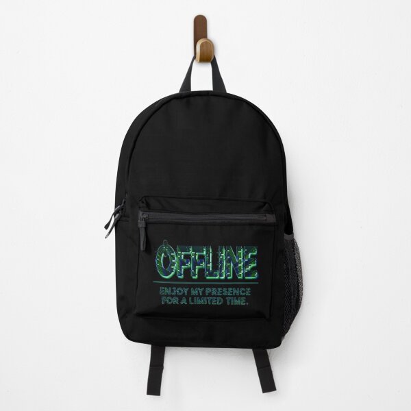 Item preview, Offline Enjoy my presence for a limited time, Funny Gamer Gifts designed and sold by momoworlddesign.