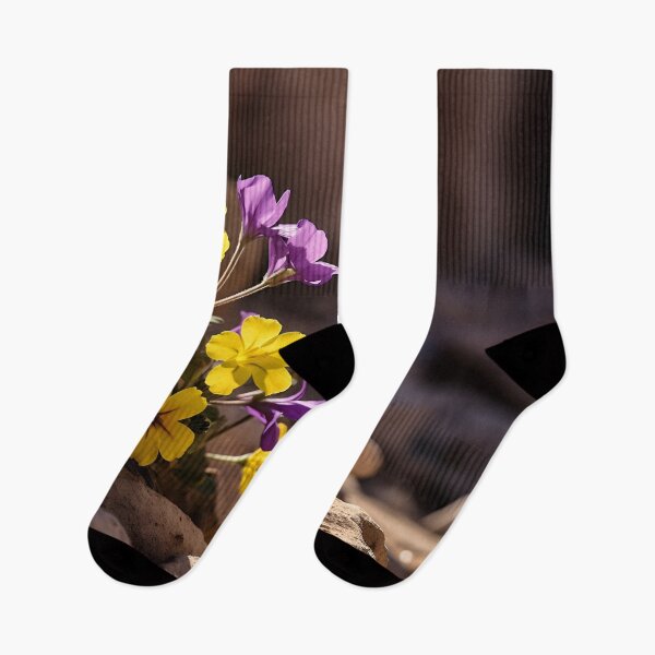 Item preview, stone wall flowers art print designed and sold by dcrc.