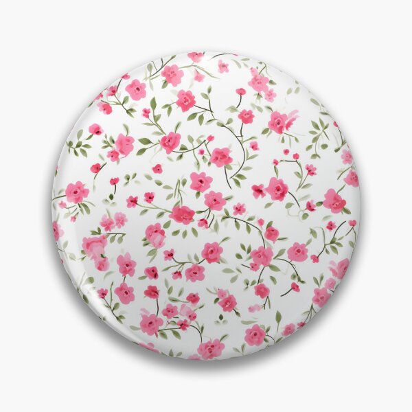 Item preview, Tiny Ditsy Pink Roses designed and sold by peachculture.