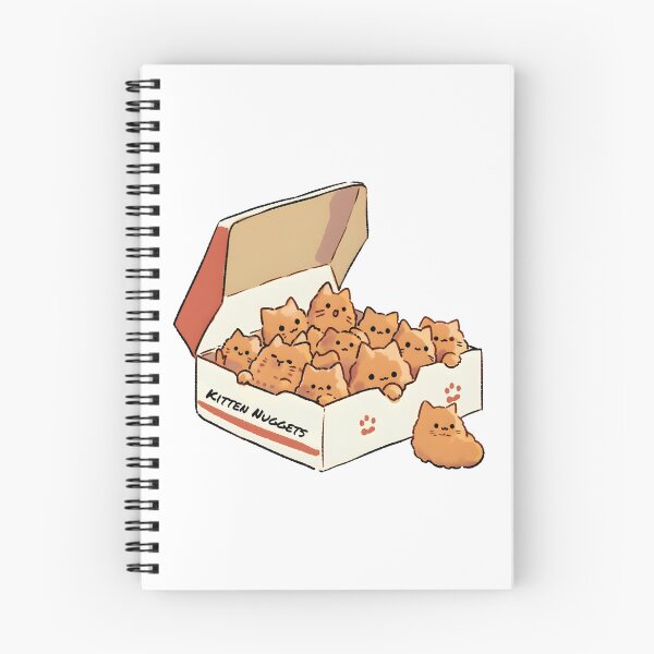 Item preview, Kitten Nuggets Funny Cat Art designed and sold by BadLuckByDesign.